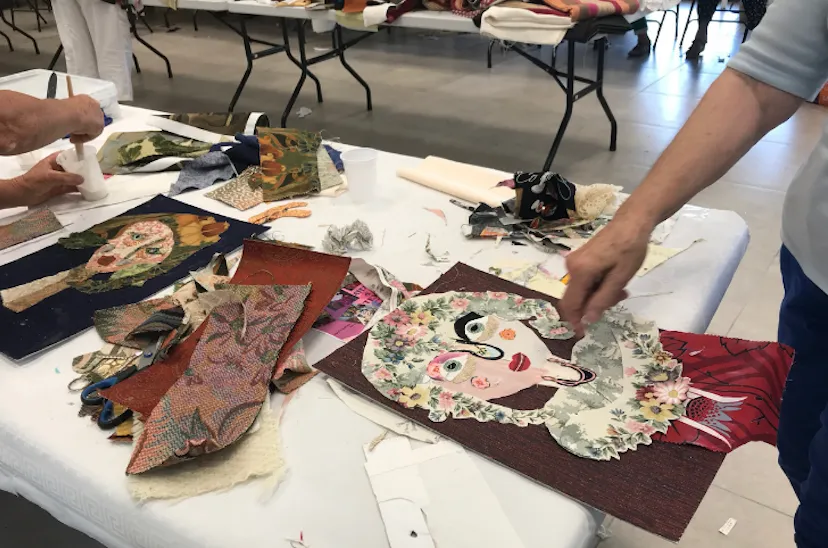 Atelier — Salon Pour l'Amour du Fil, Nantes