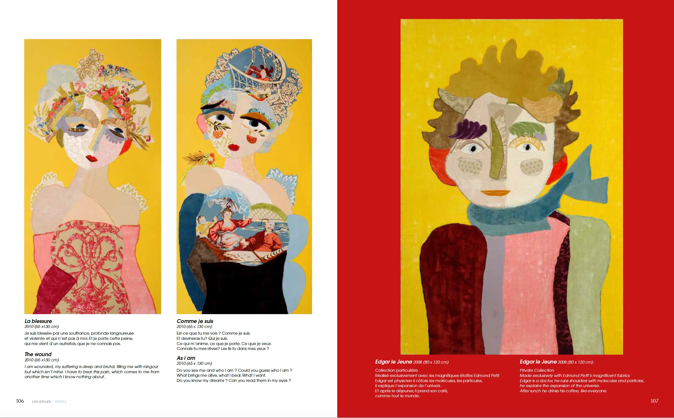 Aperçu du catalogue — double page