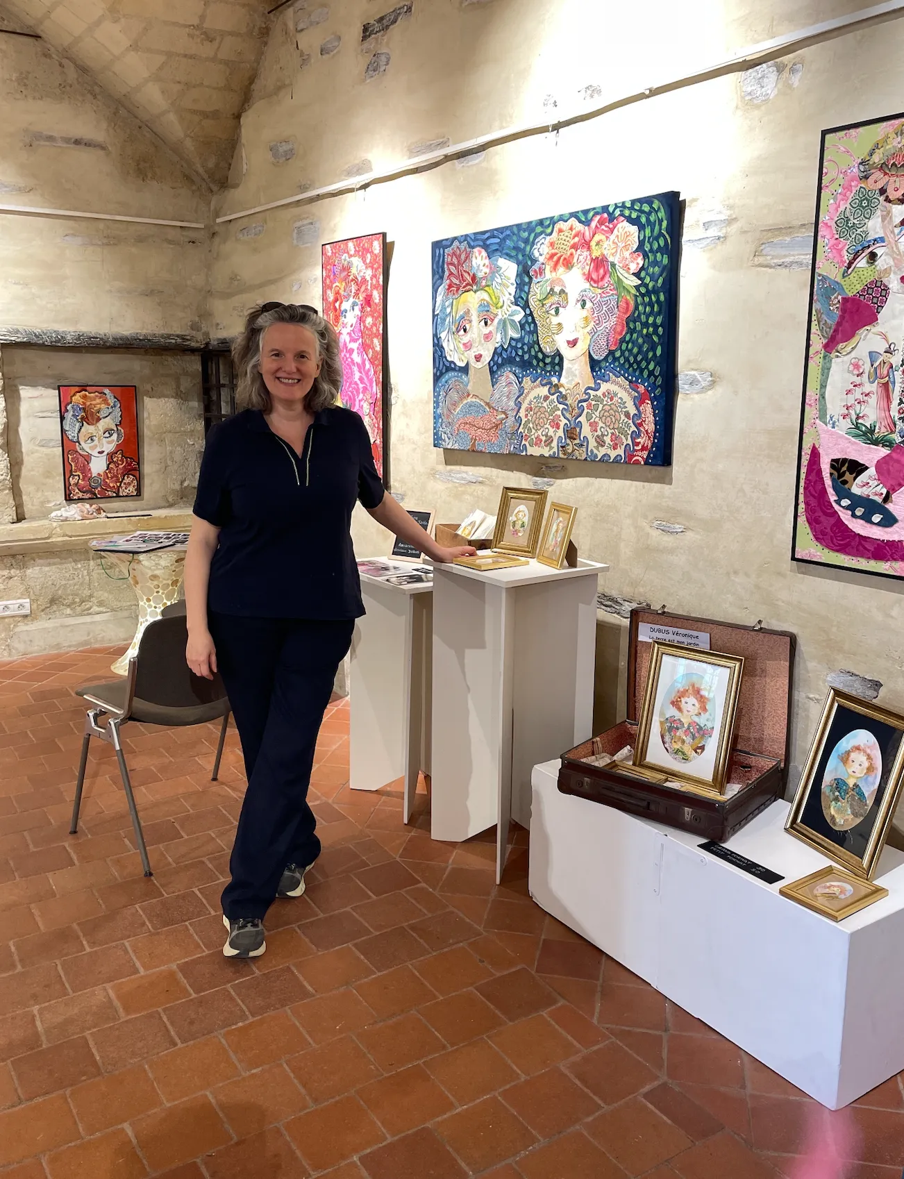 Fleurs de femmes — Tour Saint-Aubin