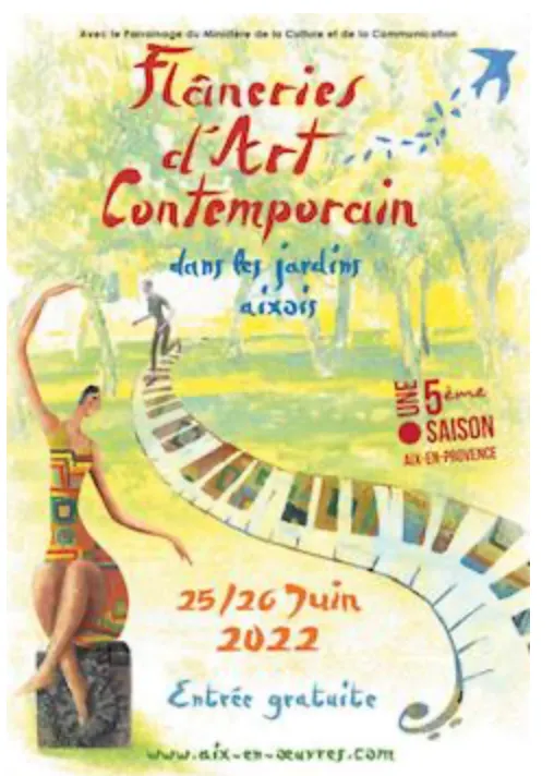 Les Flâneries d'Art contemporain — Aix-en-Provence, 25-26 juin 2022